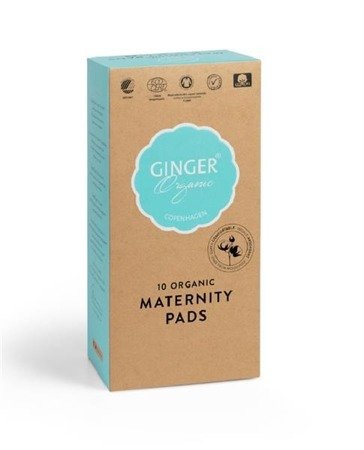 Ginger Organic Maternity Pads podkłady poporodowe 10szt