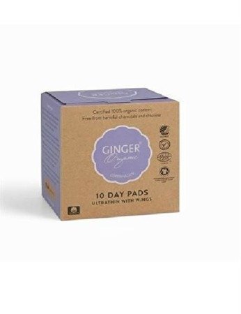 Ginger Organic Podpaski na dzień 10szt