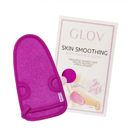 Glov Skin Smoothing Body Massage Glove rękawiczka do masażu ciała Smooth Purple