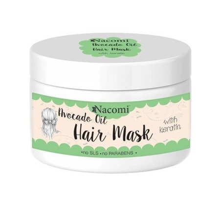 Nacomi Avocado Oil Hair Mask maska do włosów z olejem avocado 200ml