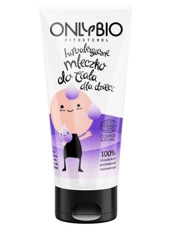 OnlyBio Fitosterol hipoalergiczne mleczko do ciała dla dzieci od pierwszego dnia życia 200ml