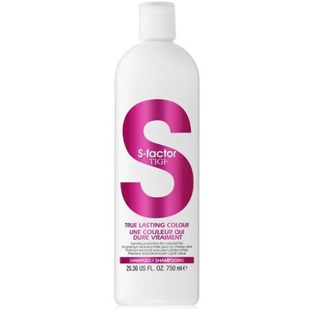 Tigi S-Factor True Lasting Colour Shampoo szampon do włosów farbowanych 750ml